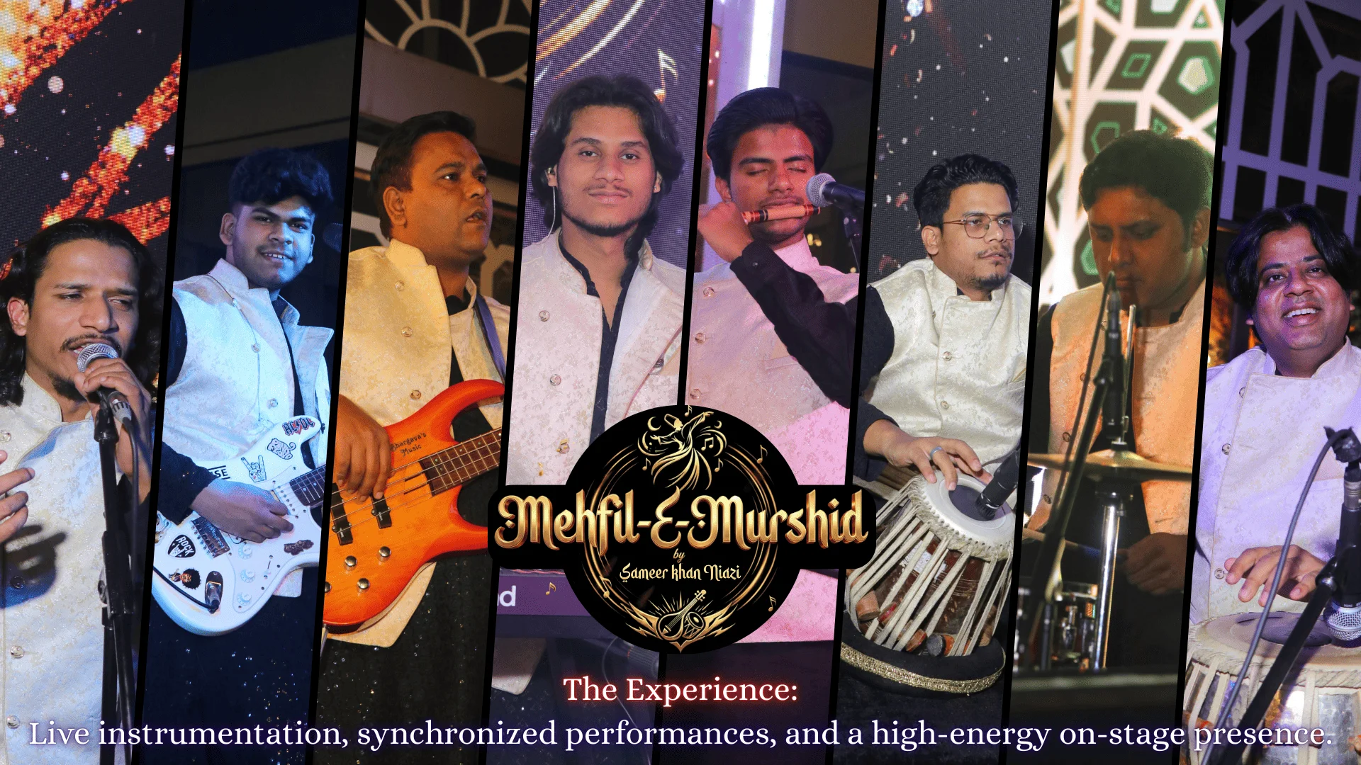 Mehfil-e-Murshid Band-Top Sufi and Bollywood Fusion Band for Weddings and Corporate Events in Delhi NCR